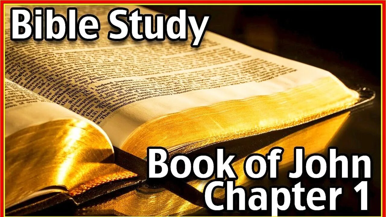 Live Bible study: The Book of John