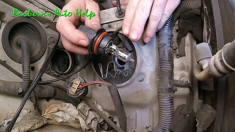 Headlamp Bulb Replacement 1998 Nissan Frontier