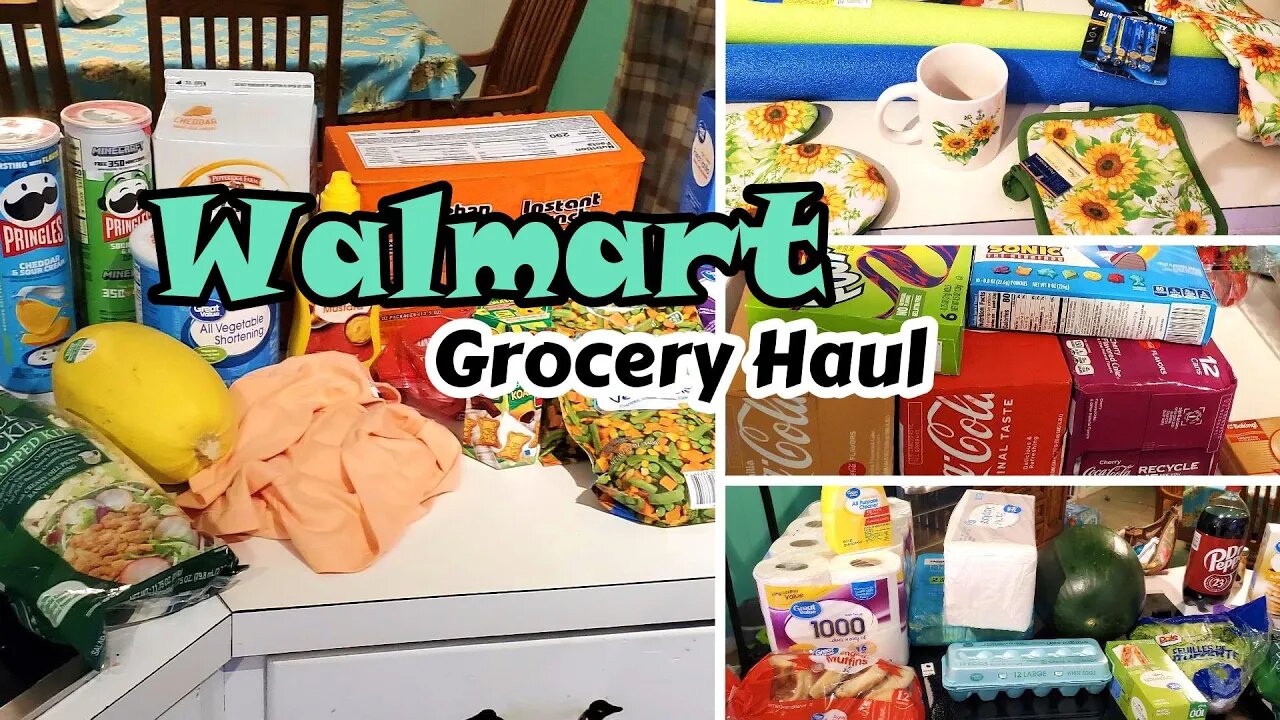 $300+ Grocery Haul | On Sale | Walmart Haul / Aldi Haul | Family of 5 | Meal Plan | Week of Meals