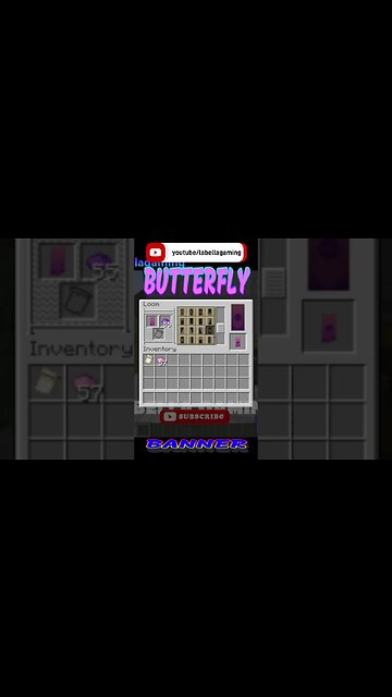 Butterfly Banner | Minecraft