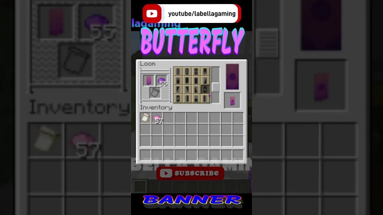 Butterfly Banner | Minecraft