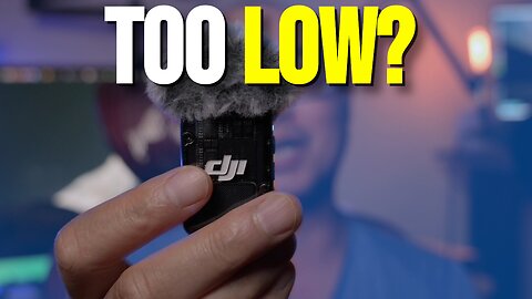 LOW VOLUME? DJI Wireless Mic 2 Microphone Comparisons