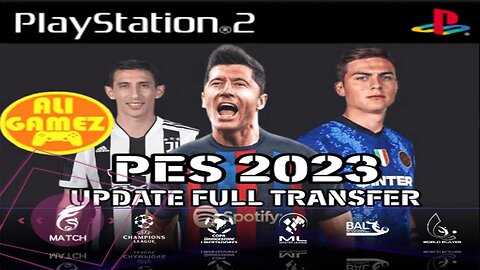 PES 2023 PS2 NARRAÇÃO CLEBER MACHADO PLAYSTATION 2 EDITOR ALIGAMEZ