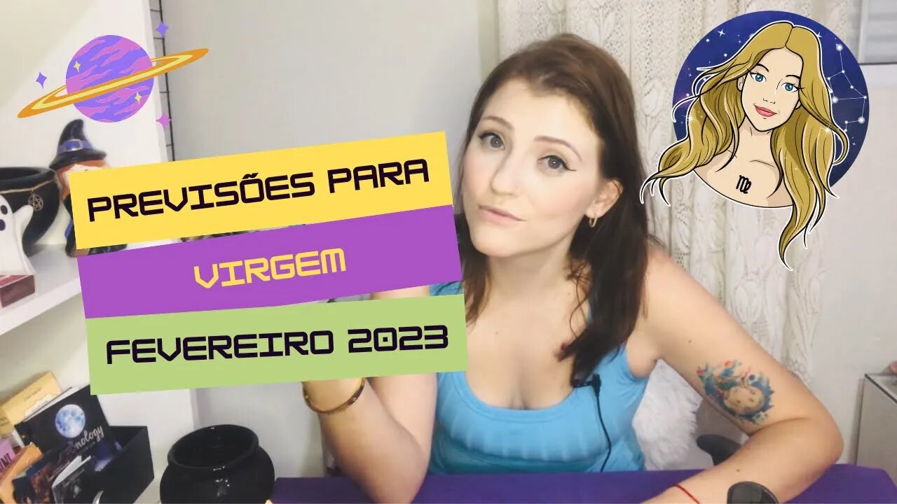 VIRGEM ♍️ FEVEREIRO 2023 - NÃO INSISTA NO QUE NÃO ESTÁ DANDO CERTO, OUÇA SUA INTUIÇÃO!🔮