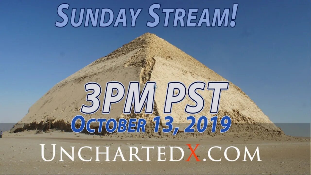 Sunday Stream! 3pm PST - Talking California blackouts, next videos, Egypt footage...