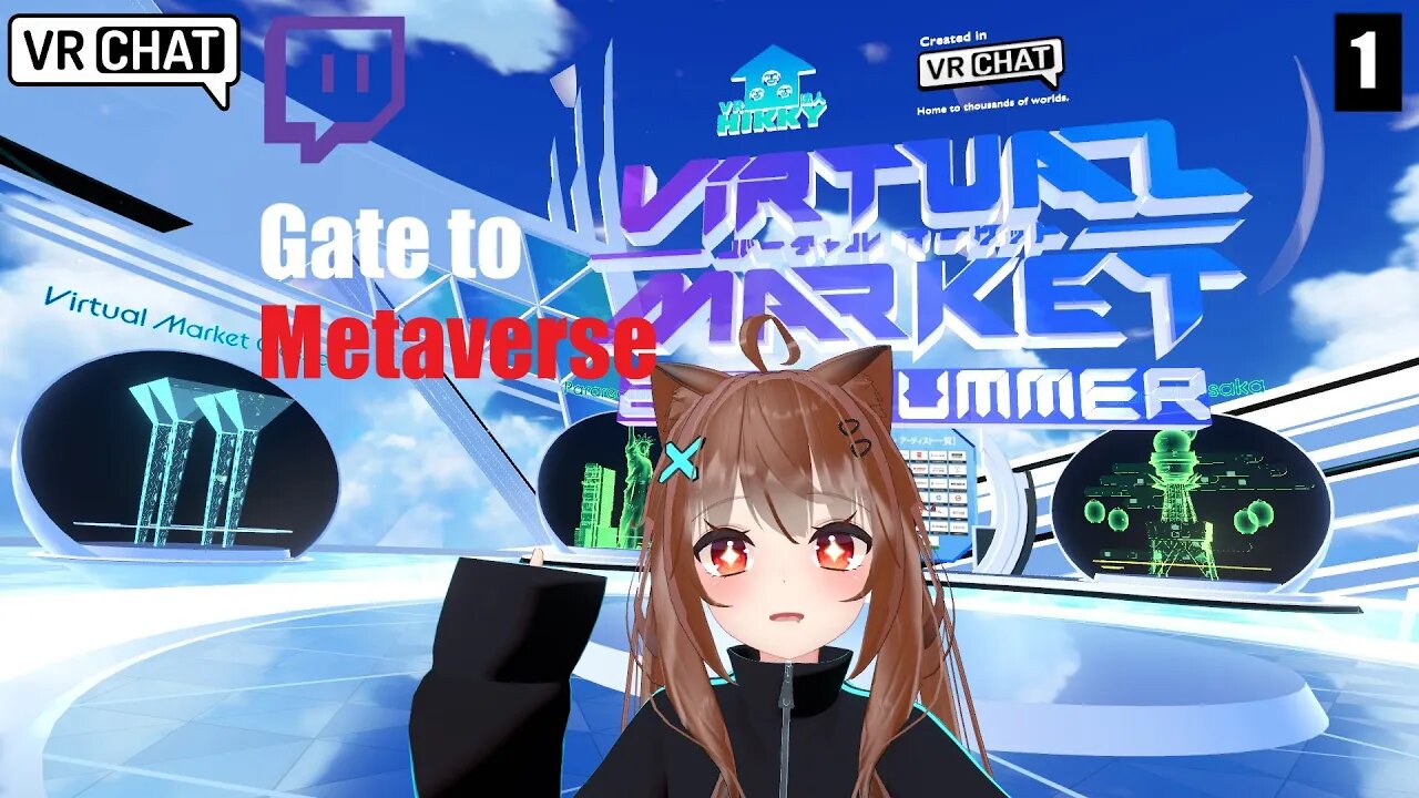 [VRChat] Exploring Vket2022 Summer (part 1)