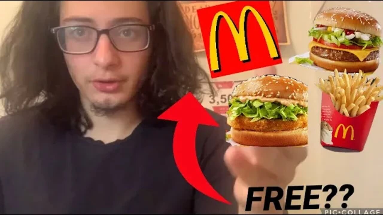 How to get FREE McDonald’s everytime (100 % legal)!!