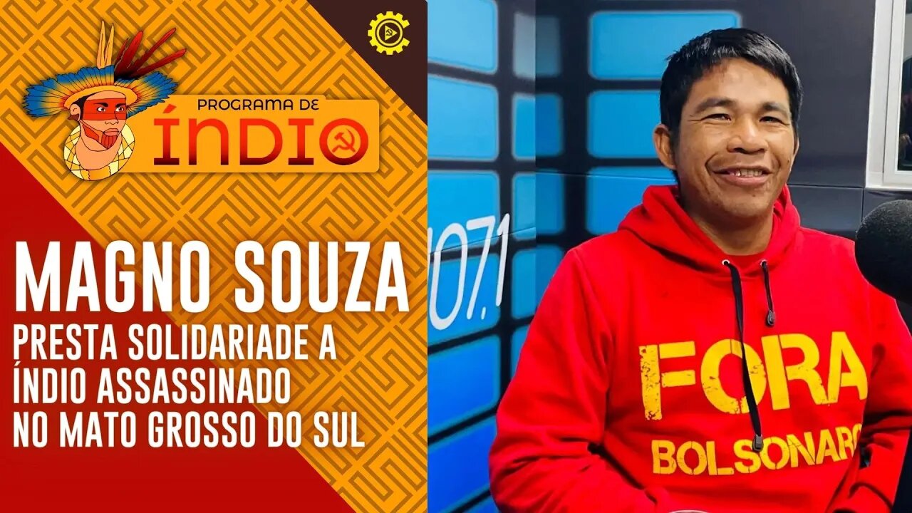 Índio é assassinado: candidato indígena ao governo do MS pelo PCO presta solidariedade