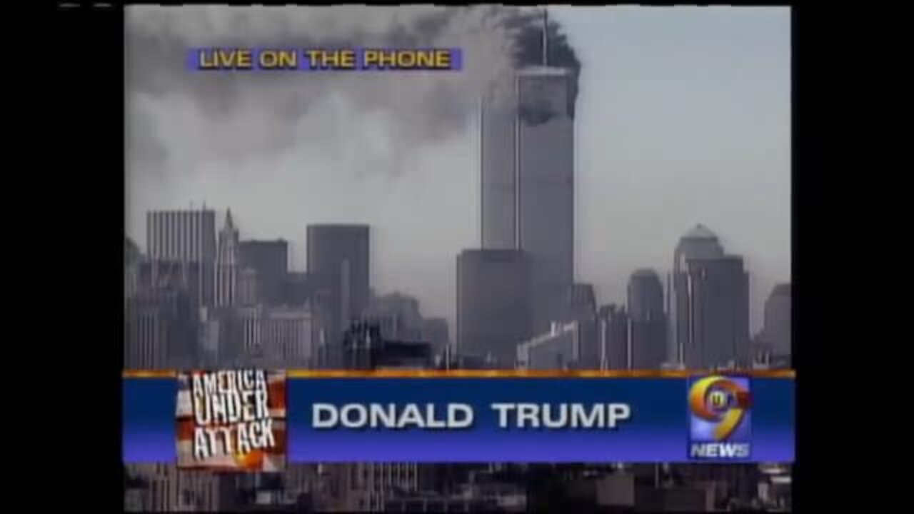Donald Trump Calls Into WWOR/UPN 9 News On 9/11
