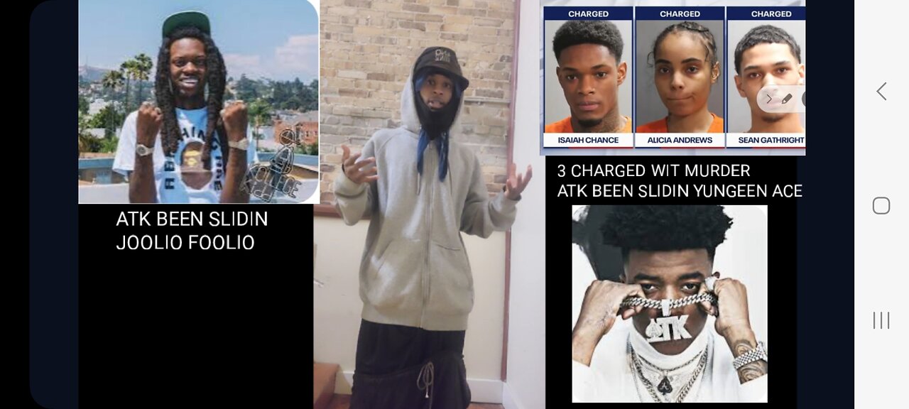 JOOLIO FOOLIO KTA BEEN SLIDIN HEAVY ALSO ALLEGEDLY 3 SUSPECT M*DERED CAUGHT YUNGEEN ACE UP💪🏾🔵