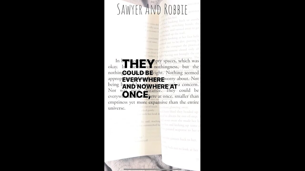 Empty spaces in Sawyer And Robbie