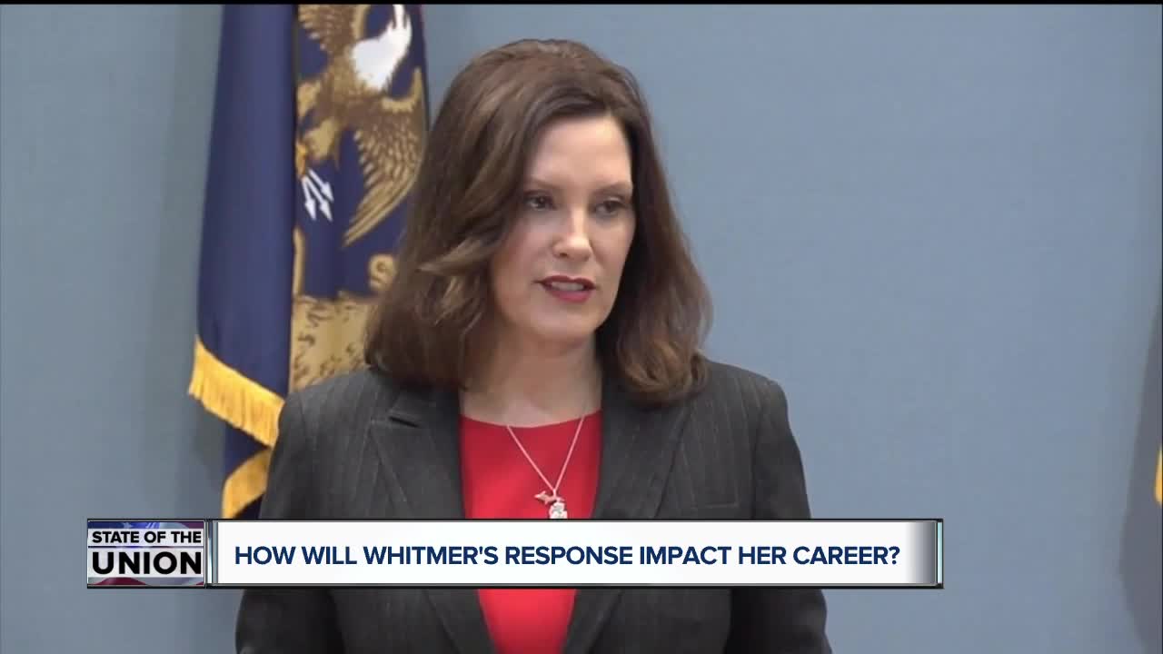 How will Whitmer's response impact her career.