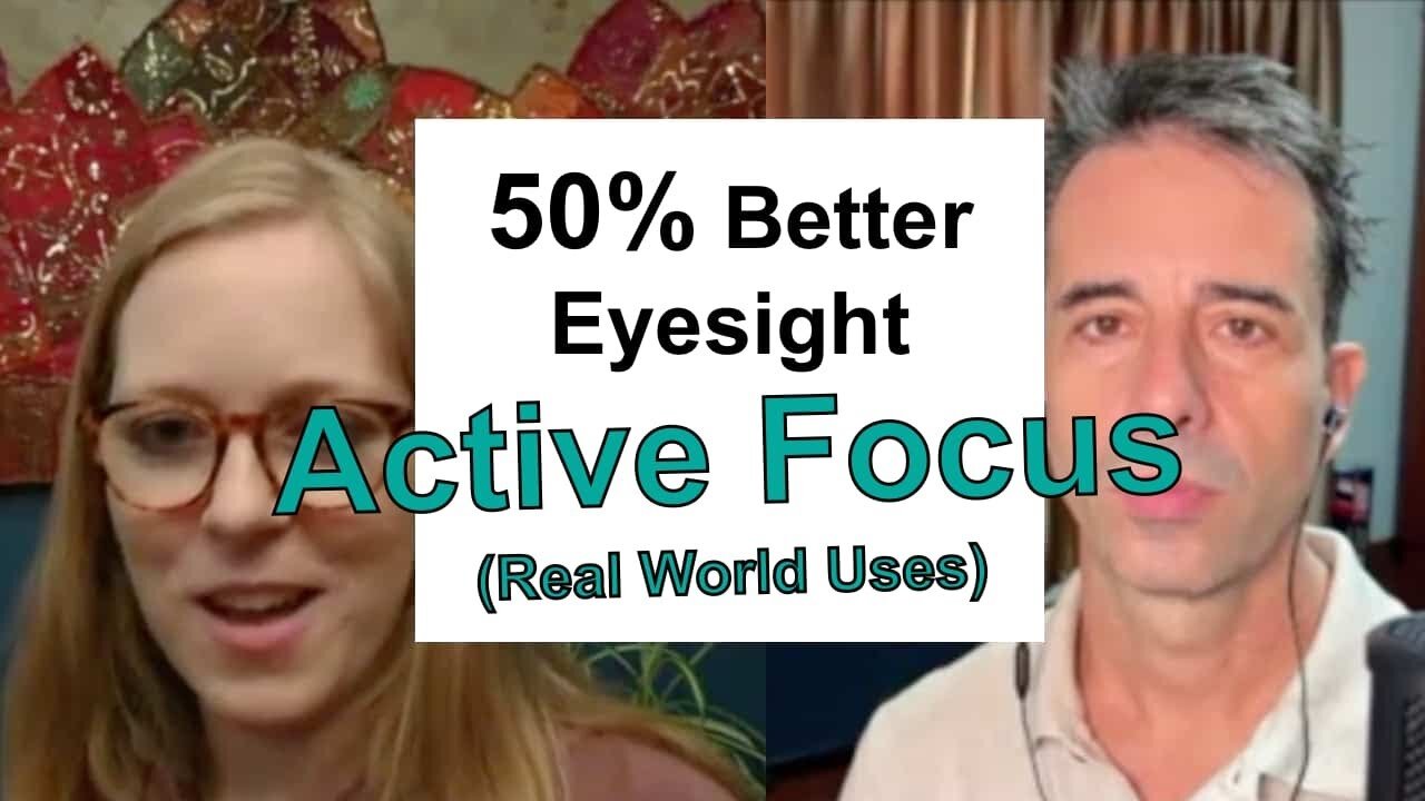 Laurie: How I Do Active Focus | Shortsighted Podcast Clips | Jake Steiner