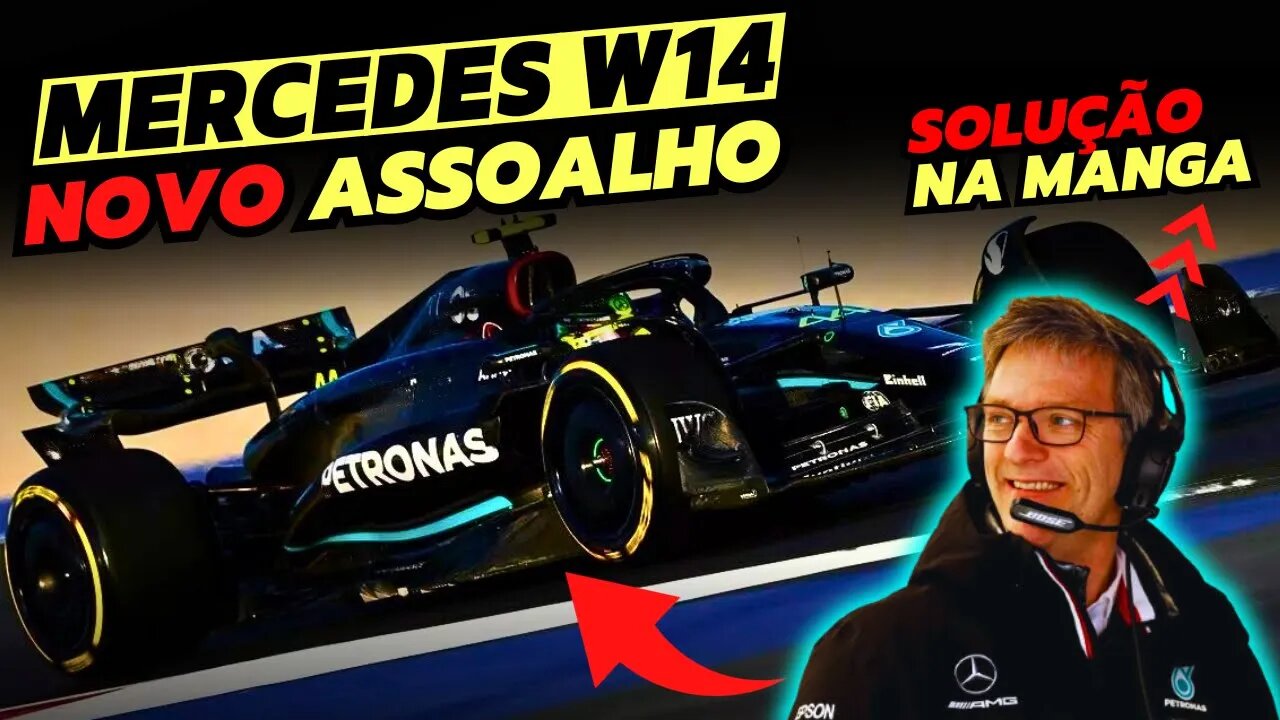 Mercedes leva ASSOALHO novo para GP dos EUA e tem solução na manga para 2024