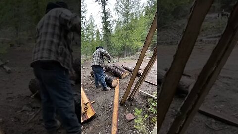 Milling more 2x6’s off the Woodland Mills Portable Sawmill - Homesteading