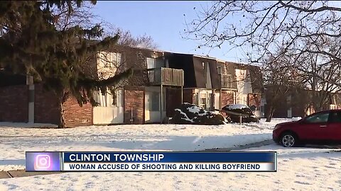 Man shot and killed in Clinton Township apartment, woman in custody