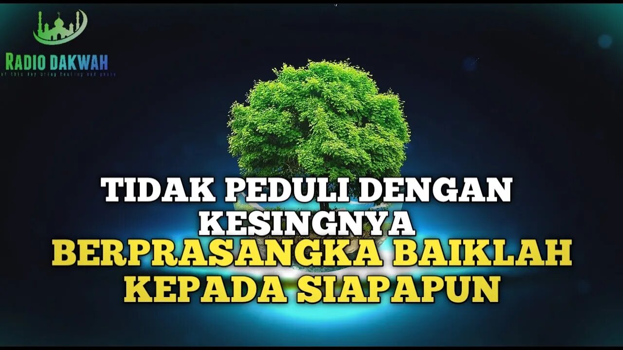 PENTINGNYA BERPRASANGKA BAIK KEPADA SIAPAPUN