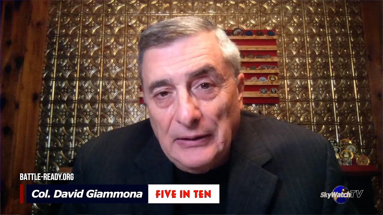 Five in Ten 8/26/21: Col. David Giammona - Spiritual War in Afghanistan