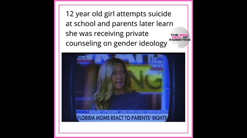 12 yo attempts suicide after school counseling on gender ideology hid from parents