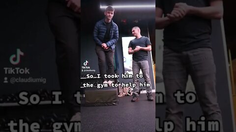 My friend is depressed so I took him to the gym. #funny #gym #fyp #tiktok