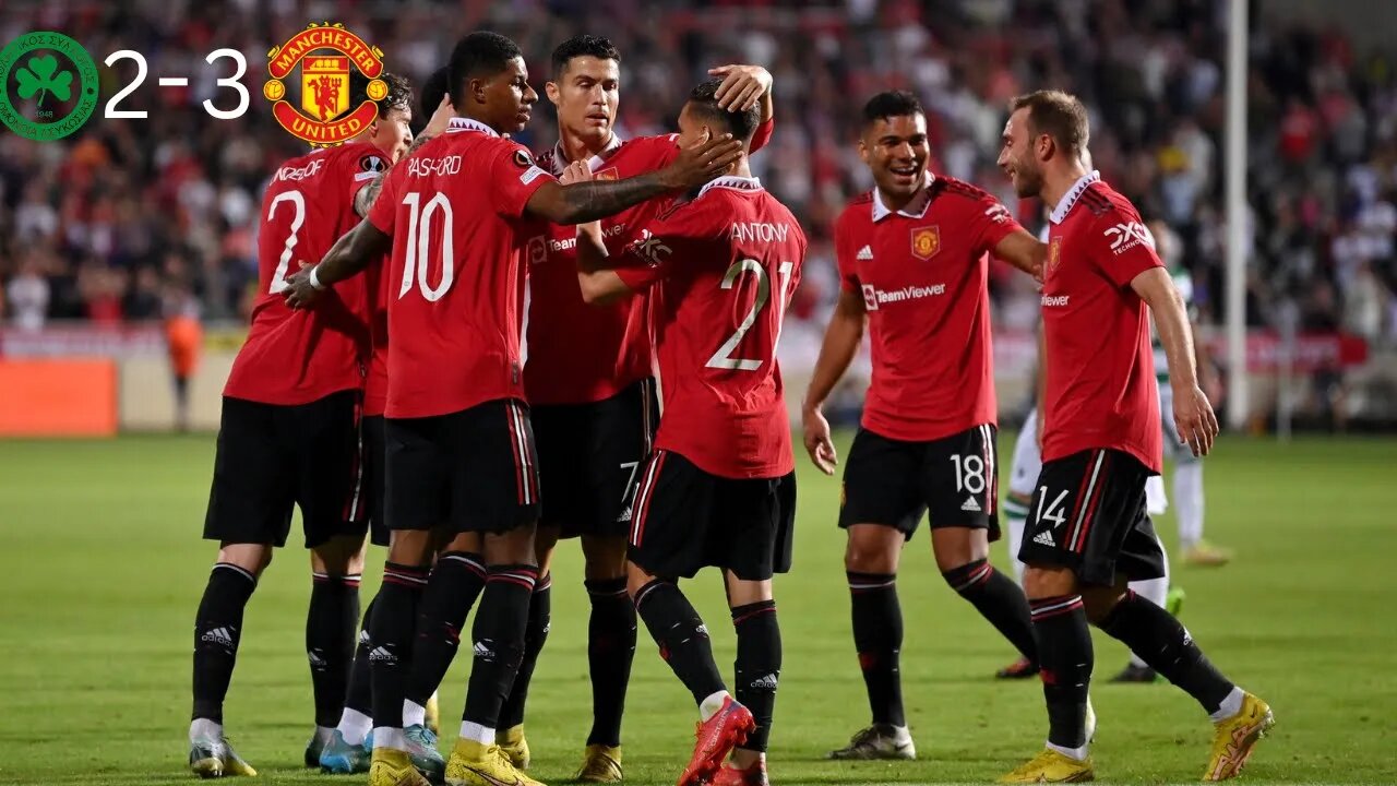 Omonia Nicosia vs Manchester United (Europa League) Highlights