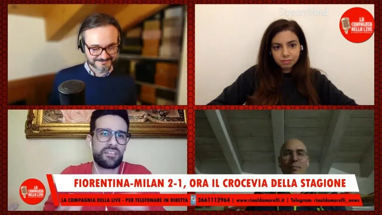 🔴 FIORENTINA-MILAN 2-1, ora il crocevia della stagione | La Compagnia della Live #160 06.03.2023