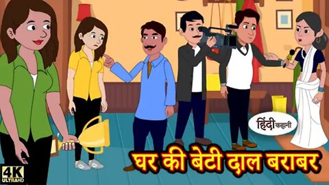 घर की बेटी दाल बराबर Daughter of the house Dal Barabar |Kahani Wala| |Hindi kahaniya | Hindi moral |