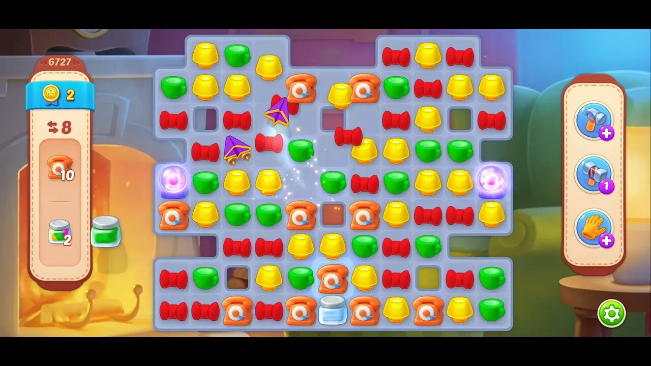 Playrix Homescapes Gameplay Walkthrough Level 6727