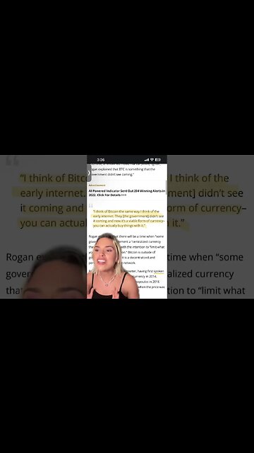 JOE ROGAN BULLISH ON BITCOIN?! #bitcoin #crypto #shorts