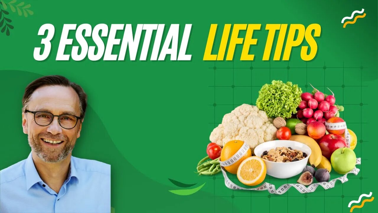 How to Live a Healthy Life and Prevent Cancer: 3 Essential Lifestyle Tips with Dr. Henning Saupe