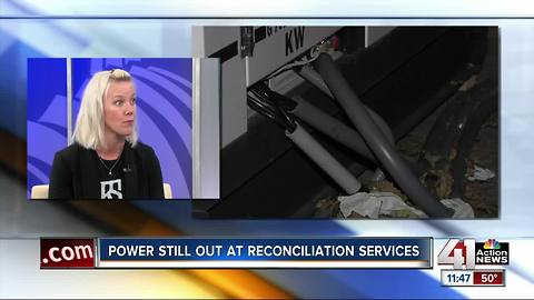 Interview: Power still out at Reconciliation Services