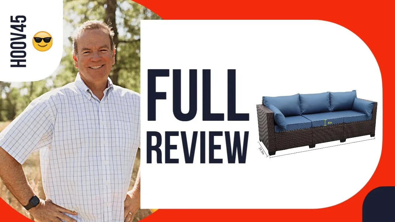 Discover Adaptable Comfort with All Weather Furniture Unboxing the Ultimate Outdoor Couch