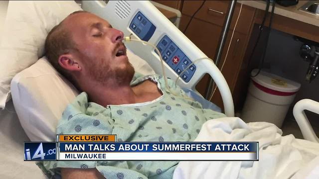 Victim talks about his Summerfest attack one year later