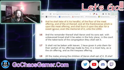Leviticus 5 - 8 (KJV 2/29/2022)