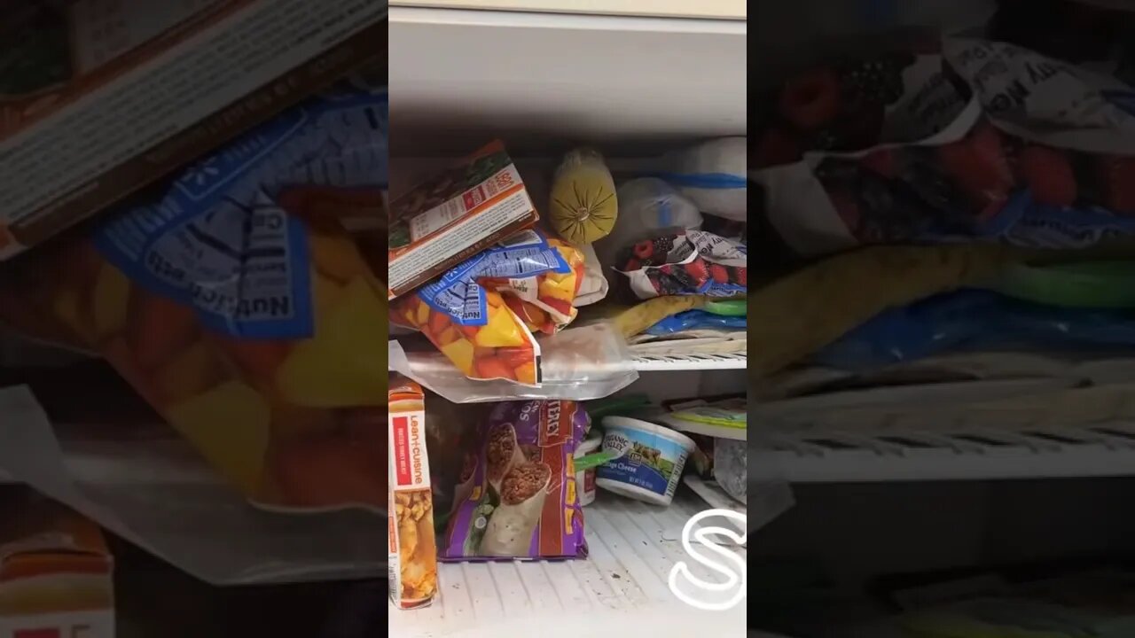 Freezer And Fridge Clean out video! #shorts