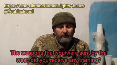 Ukrainian troops are sent to the front without training or equipment
