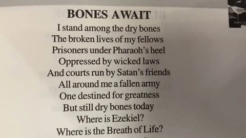 Bones Await (poem)