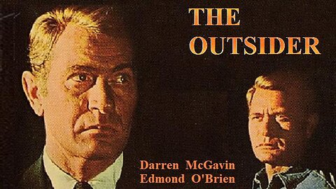 THE OUTSIDER 1967 Darren McGavin is Ex-Con Private Eye Suspected of Murder FULL MOVIE Enhanced VHS