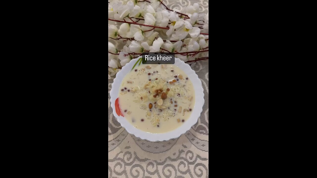 Rice kheer