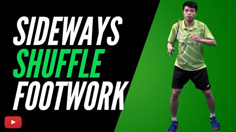 Sideways Shuffle Footwork featuring AL Liao Badminton Coaching