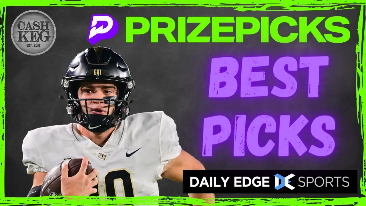 CFB PRIZEPICKS WEEK 1 | PROP PICKS | THURSDAY | 8/31/2023 | BEST BETS | CFB DAILY EDGE SPORTS