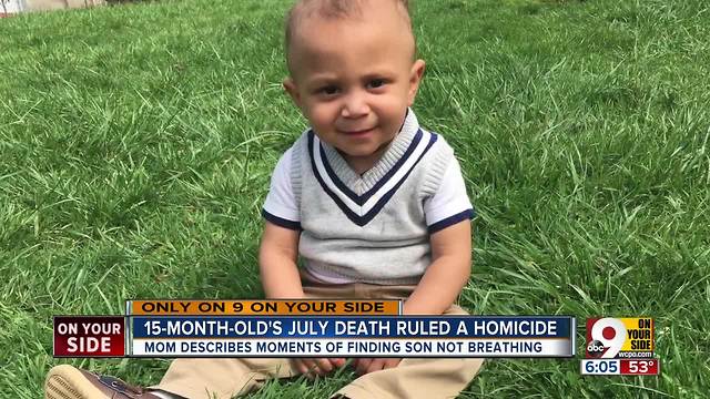 Toddler's July death ruled a homicide