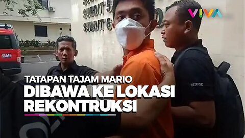 Lirikan 'Songong' Mario Dandy saat Keluar dari Rutan