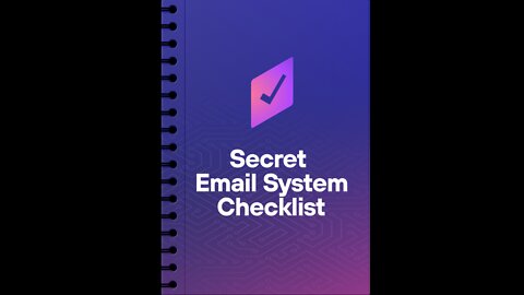 SECRET EMAIL SYSTEM REVIEW