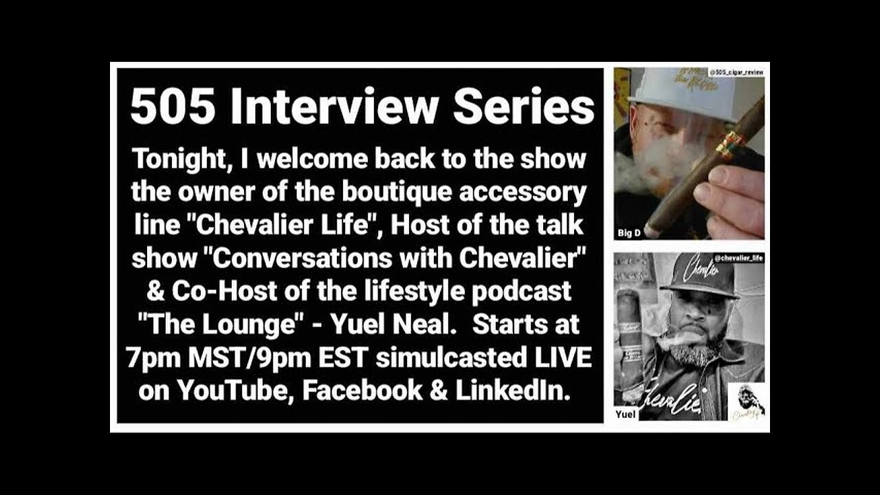 Interview with Yuel Neal of Chevalier Life