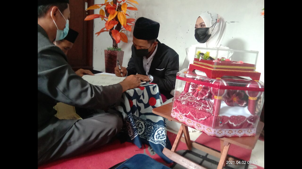 This My Marries Ceremony in Indonesia