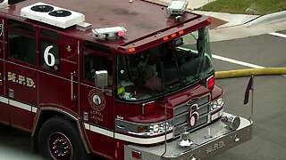 WATCH: Fire engulfs Madison Gas & Electric substations