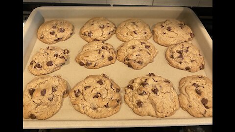 Chocolate chip cookies from scratch