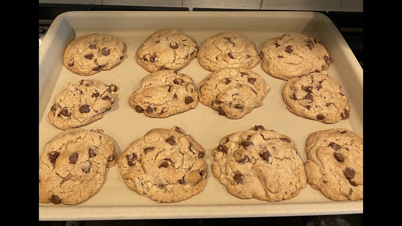 Chocolate chip cookies from scratch