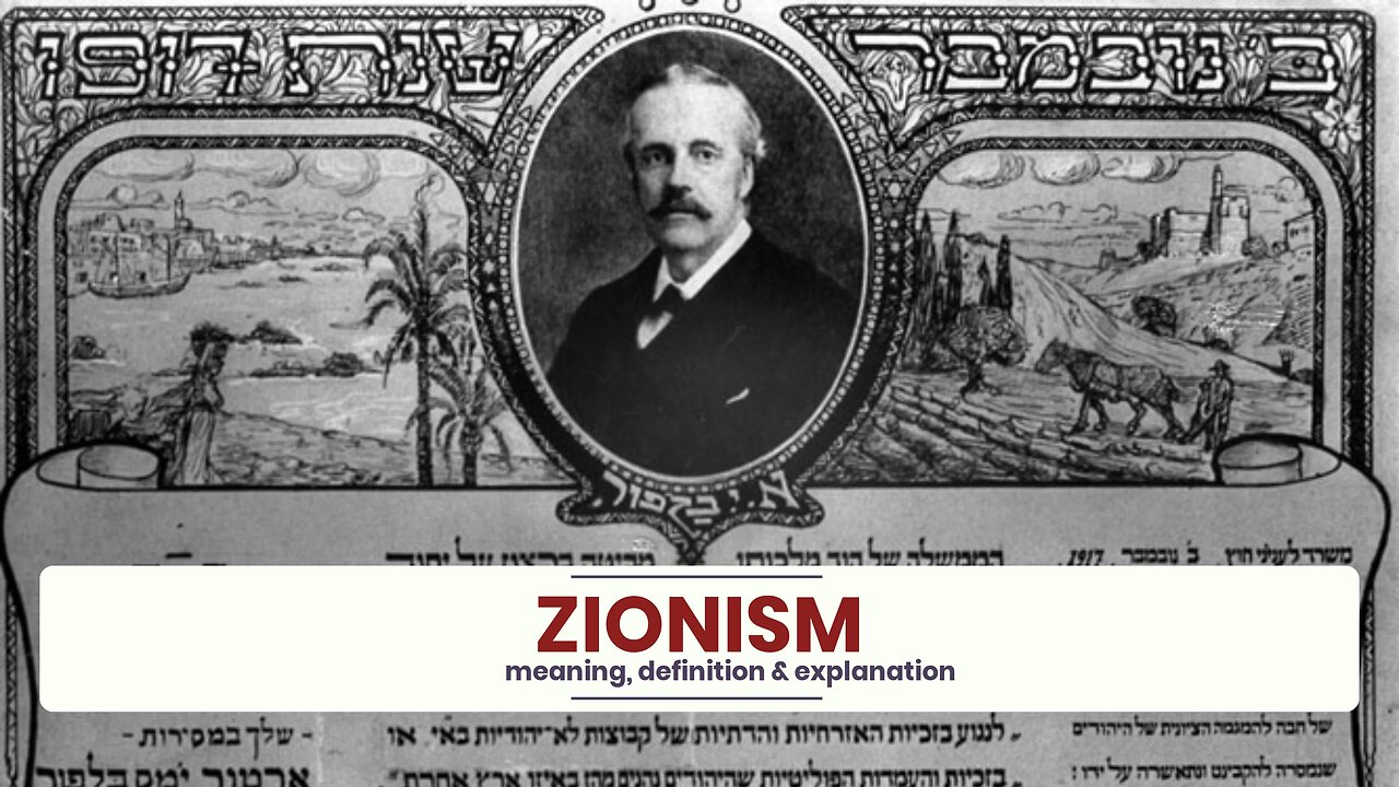 What is ZIONISM?